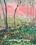 Rocky Waterholes 7 - Original Art-Original Art-Linzie Joanne-Greenhouse Interiors Pty Ltd