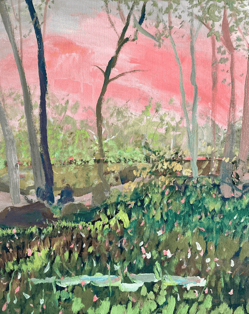 Rocky Waterholes 7 - Original Art-Original Art-Linzie Joanne-Greenhouse Interiors Pty Ltd