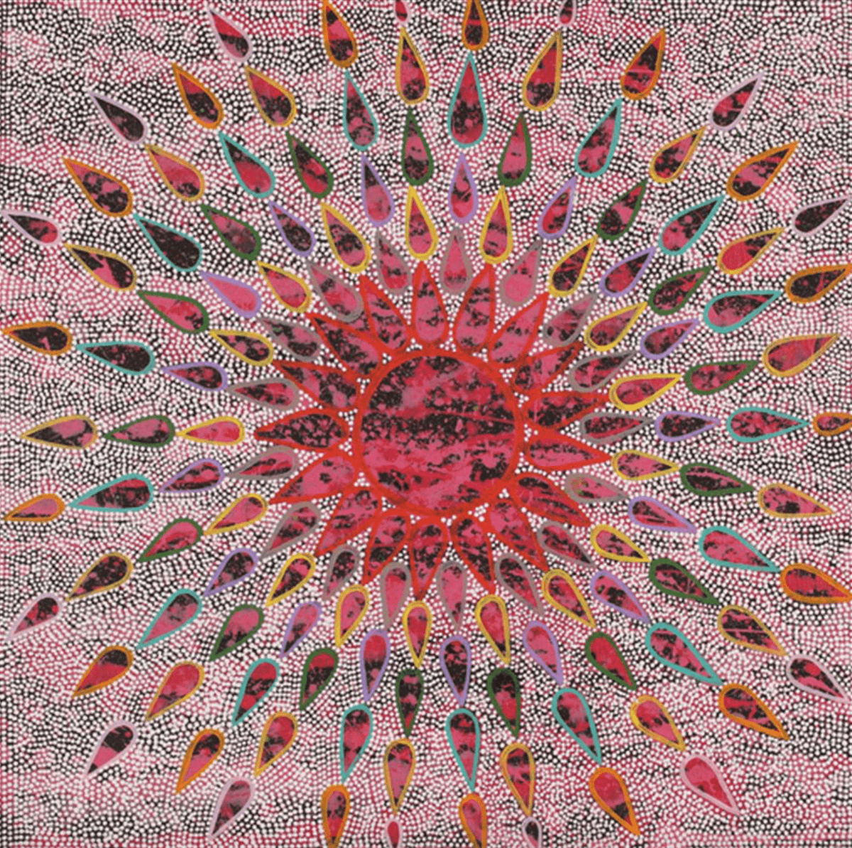 Ngurlu Jukurrpa (Native Seed Dreaming) - Original Artwork