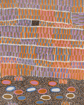 Lupul Jukurrpa Helen Reed - Original Art-Original Art-Warlukurlangu Artists-Greenhouse Interiors Pty Ltd