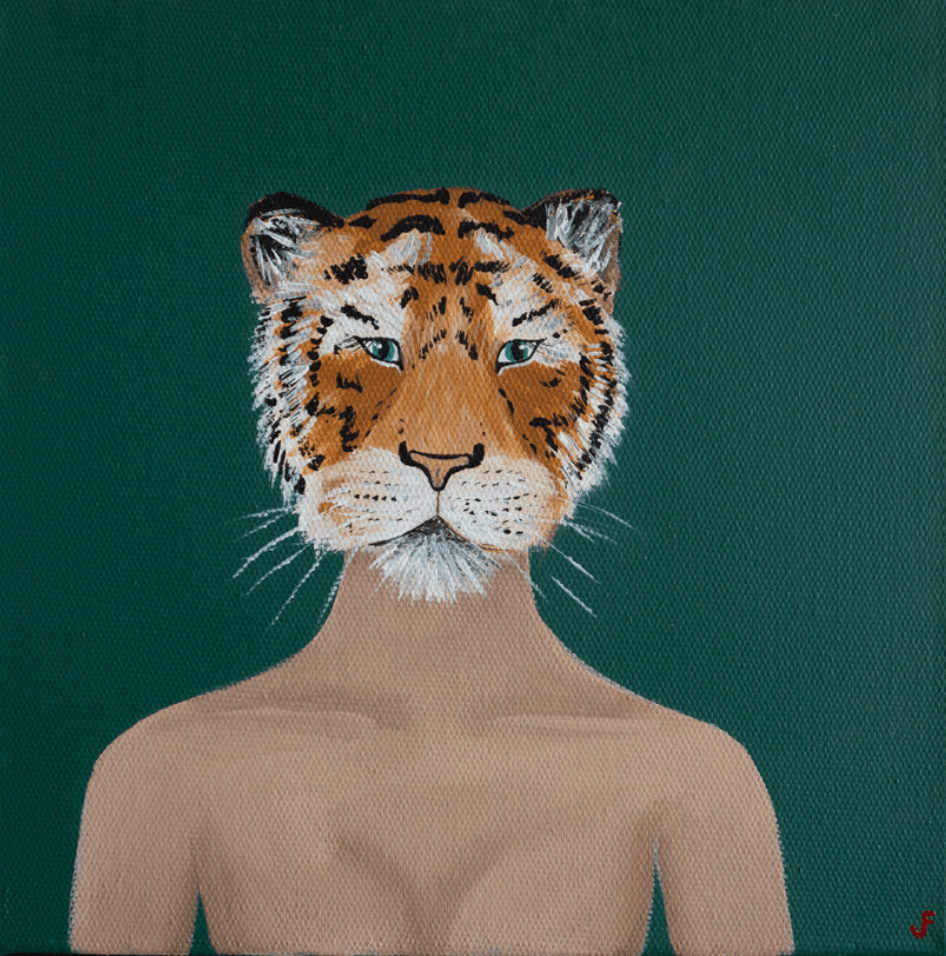 Green Tiger - Original Artwork