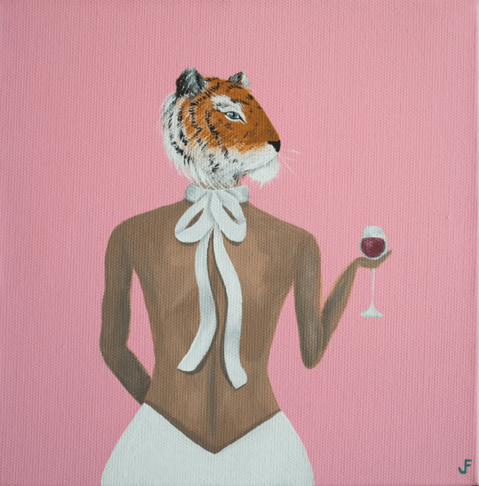 Vino Time - Original Artwork