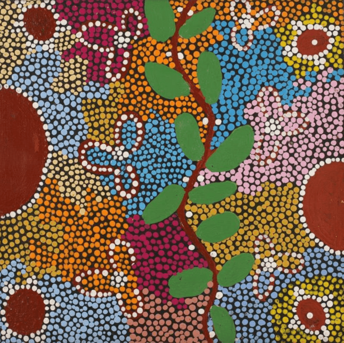 Bush Tucker (30 x 30cm) - Original Art