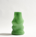 Fleur Vase - Green-Vases & Vessels-KAS-Greenhouse Interiors Pty Ltd