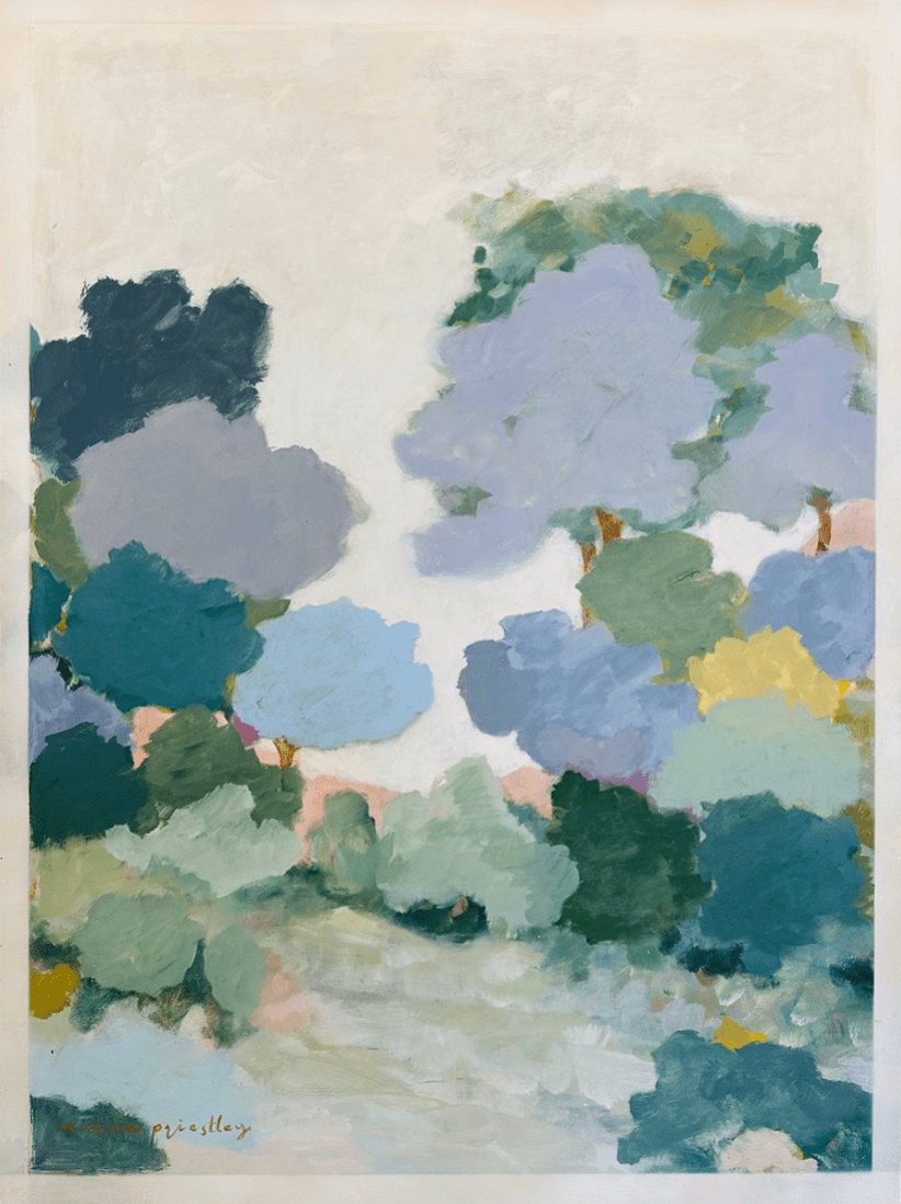 Jacaranda Parc - Original Painting