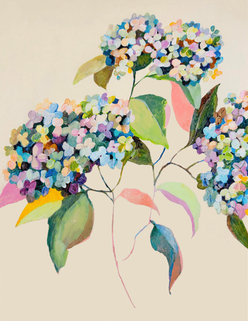 Happiness Is A Hydrangea - Limited Edition Print