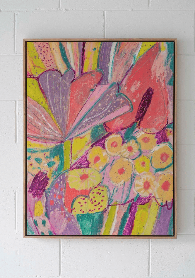 Hearts Garden 2 - Original Art