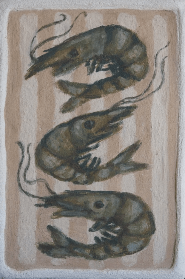Green Prawns - Original Art