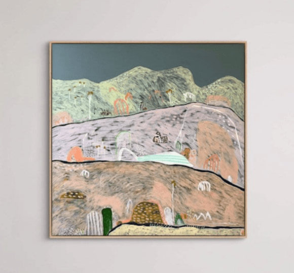  Michael Makes Loquat Pie In Moonlight Flats - Original Art
