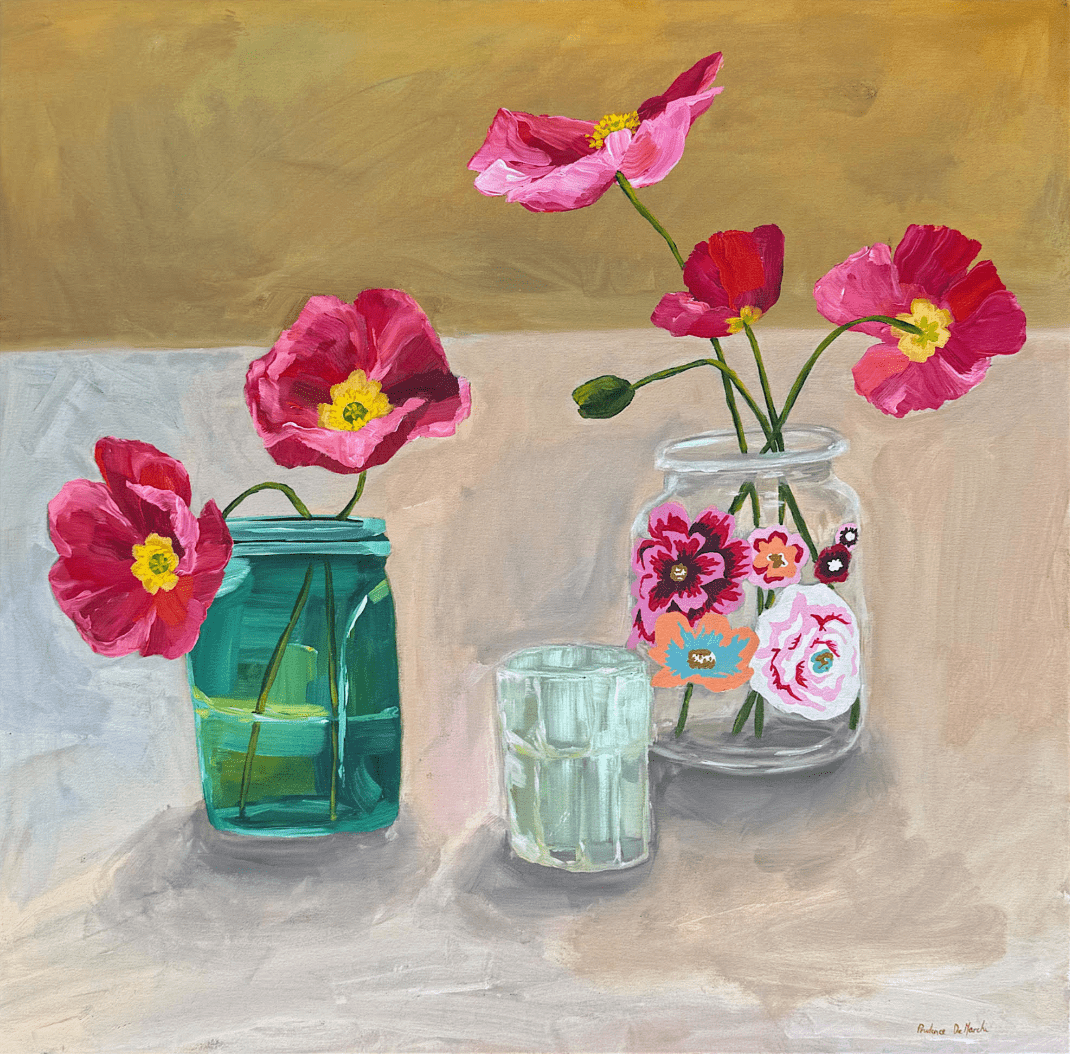 I Bought You A Flower - Original Artwork