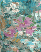 Martin Remi's Garden - Original Painting