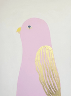 Golden Wings (Facing Left) - Original Art