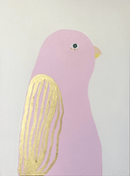 Golden Wings (Facing Right) - Original Art