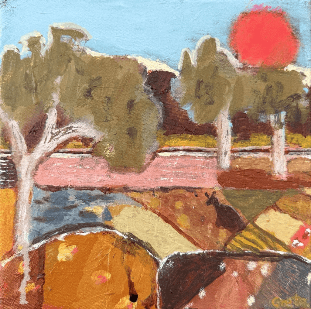 Kangaroo Country - Original Artwork
