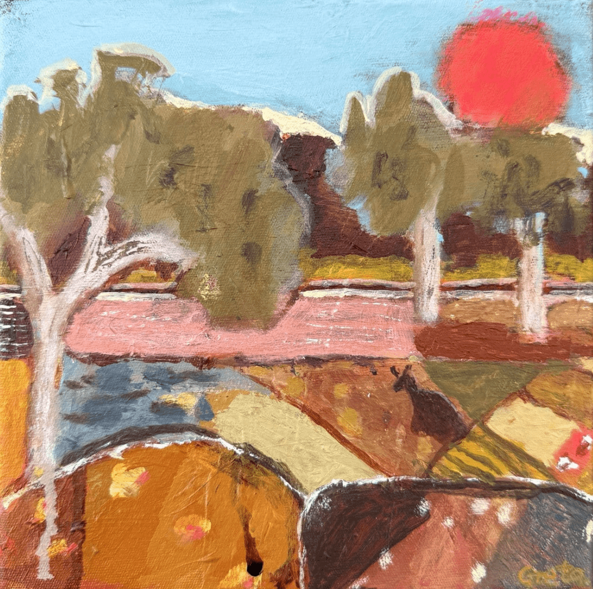 Kangaroo Country - Original Artwork