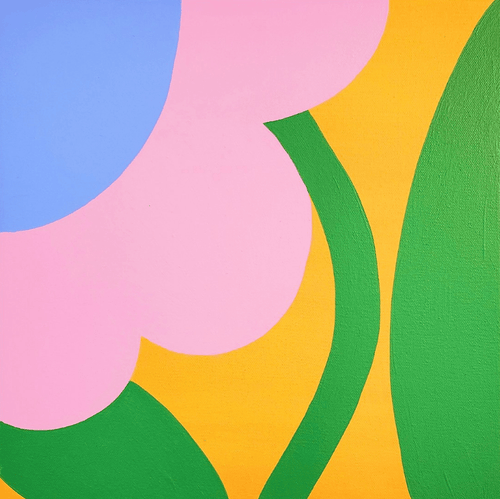When The Sun Sat On Pink - Original Art