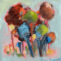 Safe In A Crowd - Original Art-Original Art-Ann Rayment-Greenhouse Interiors Pty Ltd
