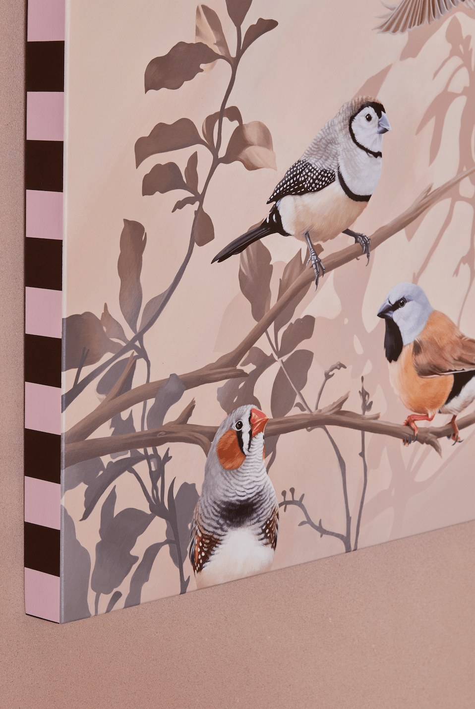 You're The Fanciest Finch I Know - Original Art
