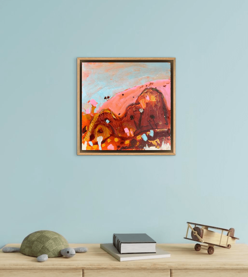 Pink Hills 1 - Original Art