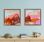 Pink Hills 2 - Original Art