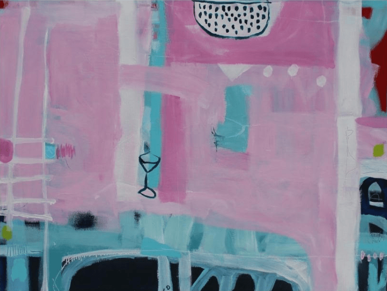 Cocktail In The Park - Original Art