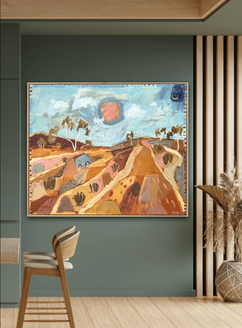 Red Dirt Country - Original Artwork
