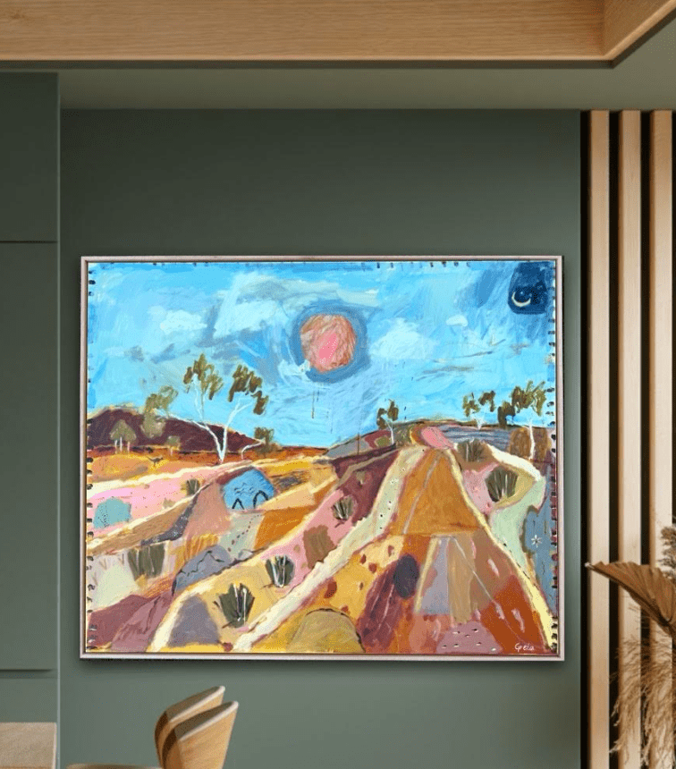 Red Dirt Country - Original Artwork