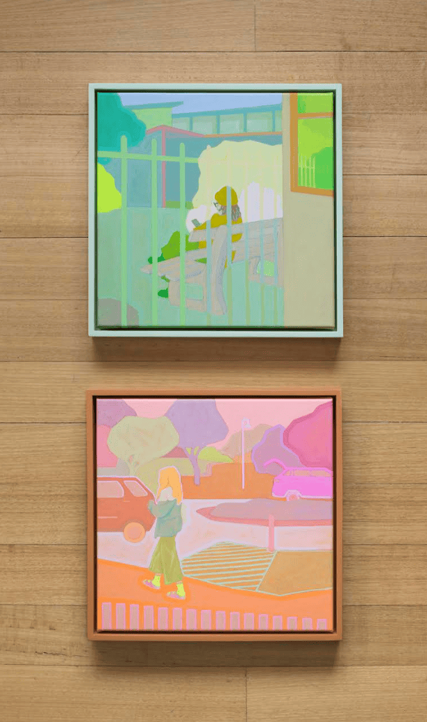 Behind The Fence - Original Art