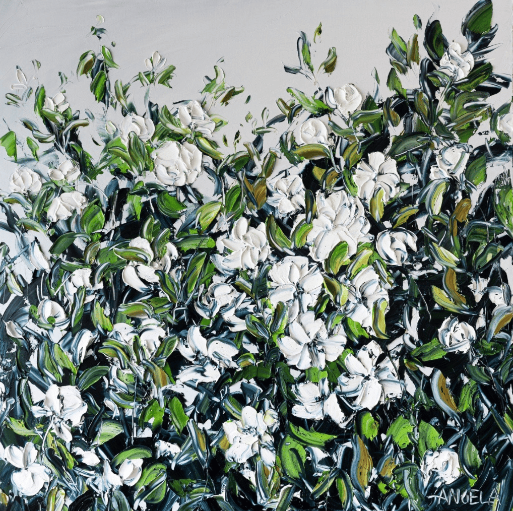 Whispers In White - Original Art