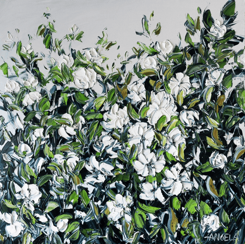 Whispers In White - Original Art