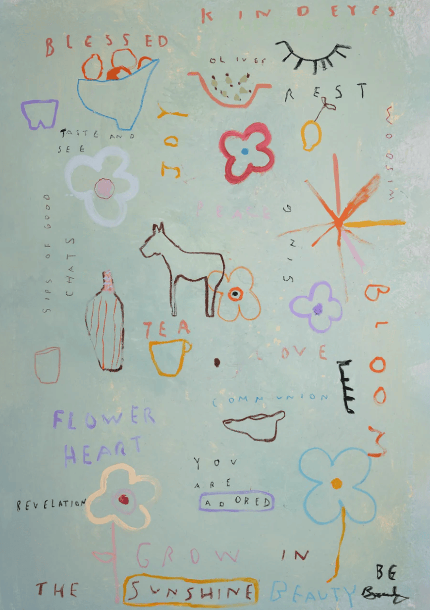 Kind Eyes Bloom - Open Edition Print