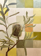 Banksia In Light - Original Art-Original Art-Nay Bellamy-Greenhouse Interiors Pty Ltd