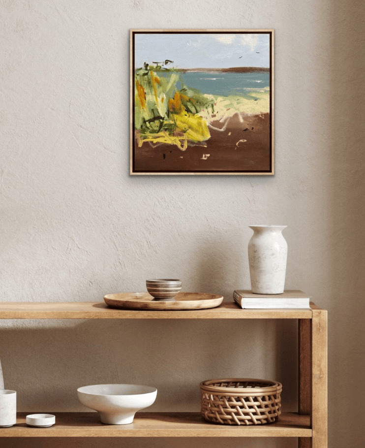 Coastal Tropics - Petite - Original Art-Original Art-Carolyne Jane-Greenhouse Interiors Pty Ltd