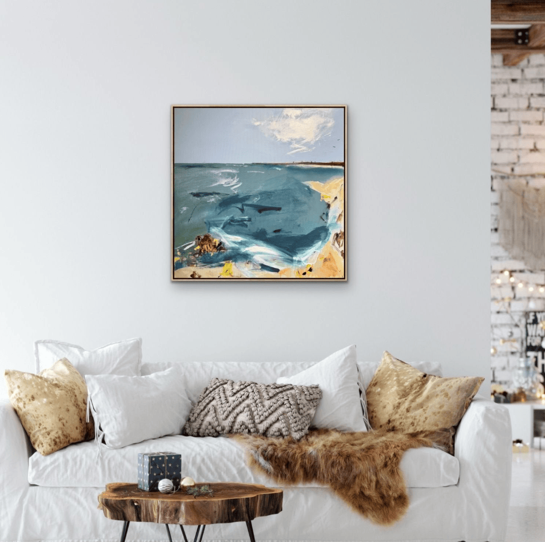 Beachside Desire - Original Art-Original Art-Carolyne Jane-Greenhouse Interiors Pty Ltd