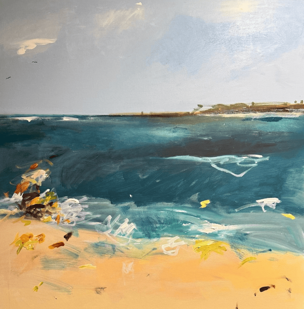 Beachside - The Mystic Sea - Original Art-Original Art-Carolyne Jane-Greenhouse Interiors Pty Ltd