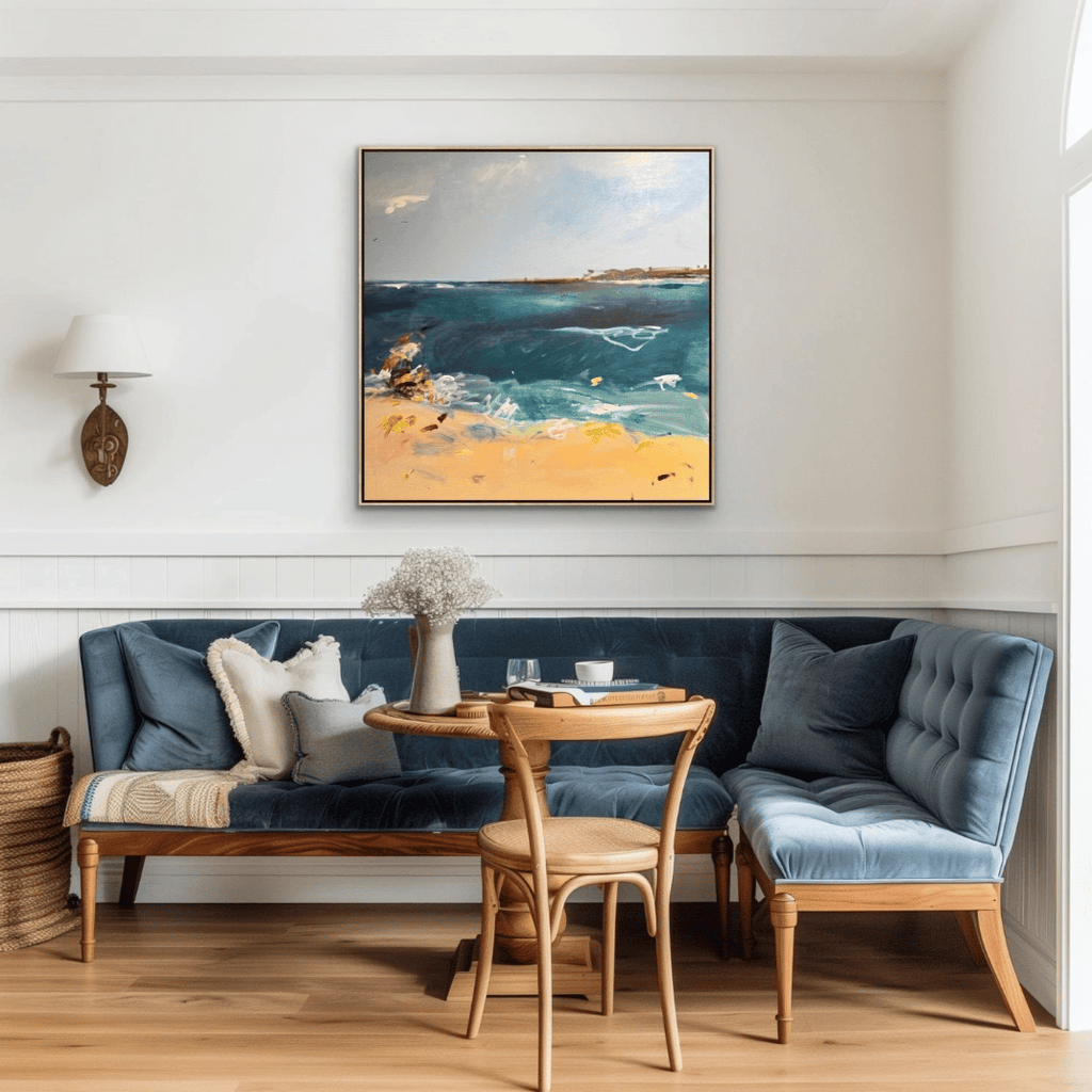 Beachside - The Mystic Sea - Original Art-Original Art-Carolyne Jane-Greenhouse Interiors Pty Ltd