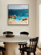 Beachside Blues - Original Art-Original Art-Carolyne Jane-Greenhouse Interiors Pty Ltd