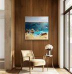 Beachside Blues - Original Art-Original Art-Carolyne Jane-Greenhouse Interiors Pty Ltd