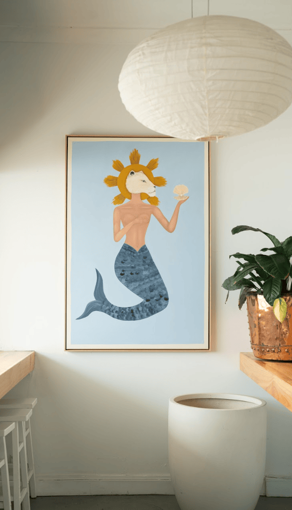Siren Core - Original Artwork-Original Art-Jasmine Forcadilla-Greenhouse Interiors Pty Ltd