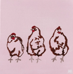 Pecking Order - Original Art-Original Art-Alli Geers-Greenhouse Interiors Pty Ltd