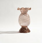 Bon Bon Vase - Chocolate-Vases & Vessels-KAS-Greenhouse Interiors Pty Ltd