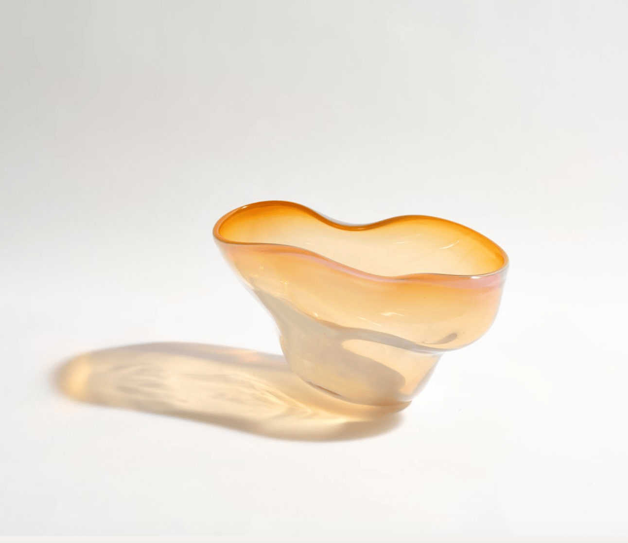 Enigma Fruit Bowl - Champagne-Vases & Vessels-KAS-Greenhouse Interiors Pty Ltd