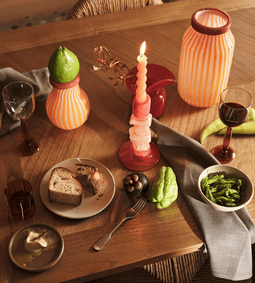 Frances Small Vase - Sherbet-Vases & Vessels-KAS-Greenhouse Interiors Pty Ltd