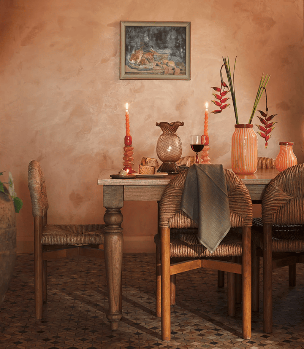 Frances Large Vase - Sherbet-Vases & Vessels-KAS-Greenhouse Interiors Pty Ltd