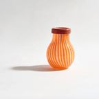 Frances Small Vase - Sherbet-Vases & Vessels-KAS-Greenhouse Interiors Pty Ltd