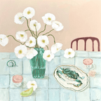 The Long Lunch - Original Artwork-Original Art-Prudence De Marchi-Greenhouse Interiors Pty Ltd