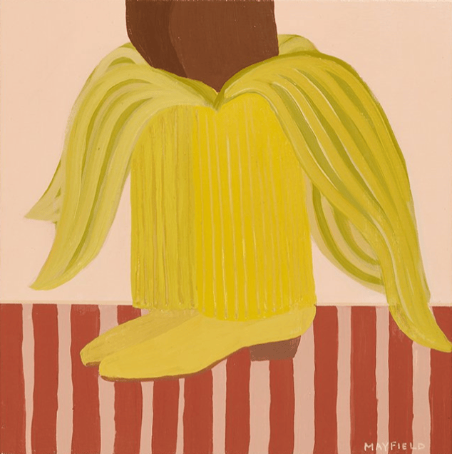 Banana Boots - Original Art-Original Art-Lily Mayfield-Greenhouse Interiors Pty Ltd