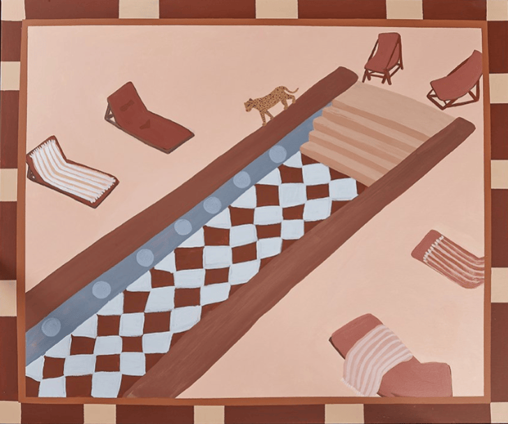 I Need A Holiday - Original Art-Original Art-Lily Mayfield-Greenhouse Interiors Pty Ltd