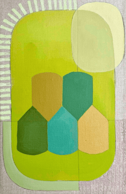Lime Green - Original Art-Original Art-Studio Elwood-Greenhouse Interiors Pty Ltd