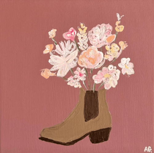 Wildflower Walkabout - Original Art-Original Art-Alli Geers-Greenhouse Interiors Pty Ltd